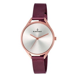Radiant RA432209 avec bracelet bordeaux et boîtier or rose