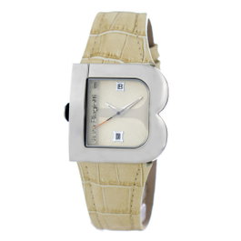 Laura Biagiotti LB0001L-11 montre analogique beige et argentée