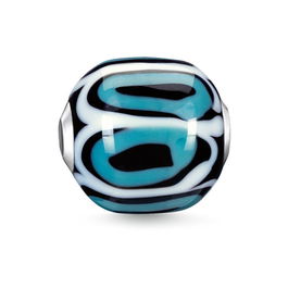 Perle de verre Femme Thomas Sabo K0249-017-17 Turquoise 1,1 cm