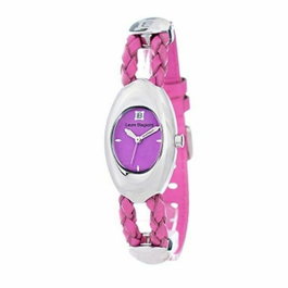 Laura Biagiotti LB0056L-06 montre analogique rose et argentée