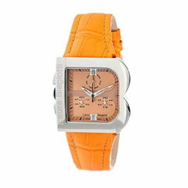 Laura Biagiotti LB0002L-NA Montre Analogique Orange et Argentée
