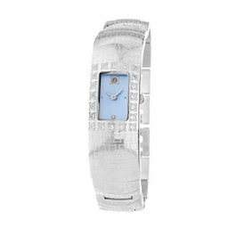 Laura Biagiotti LB0004S-02Z Montre Analogique Argentée et Bleue