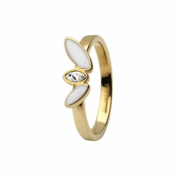 Skagen Anneau Doré Taille 18 en Acier Skagen Anneau Doré Taille 18 en Acier