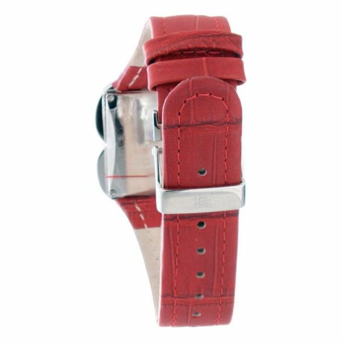 Laura Biagiotti LB0002L-RO Montre Analogique Rouge et Argentée