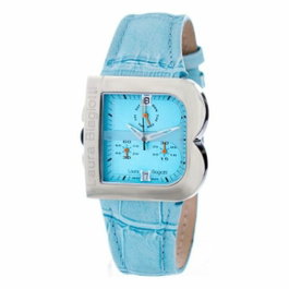 Laura Biagiotti LB0002L-BLU Montre Analogique Bleu et Argenté