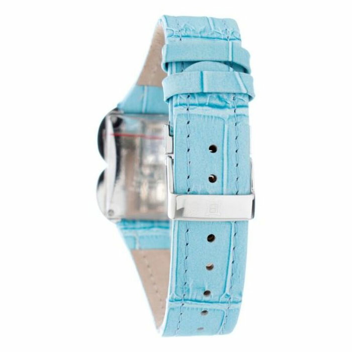Laura Biagiotti LB0002L-BLU Montre Analogique Bleu et Argenté