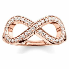 Thomas Sabo Anneau Doré Taille 44 en Argent de loi 925