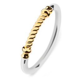 Paul Hewitt Bague PH-FR-PRO-SG-58 dorée taille T58