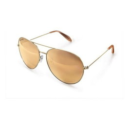 Folli Follie SG17T011GPG - Lunettes de soleil dorées avec verres marron