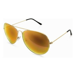 Folli Follie SG17T013GO - Lunettes de soleil dorées avec verres orange