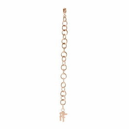 Folli Follie 1N1T001R Accessoire Rose avec Prolongateur Bracelet-Collier