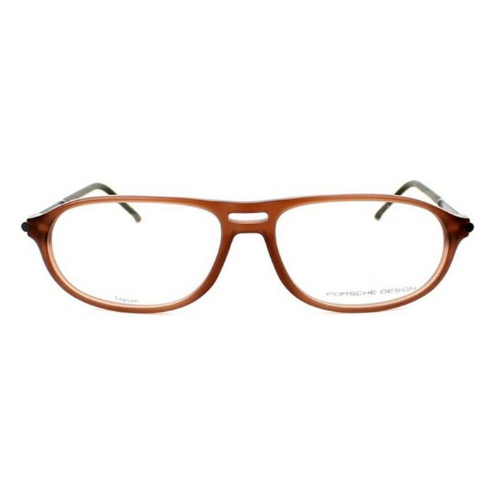 Monture de Lunettes Homme Porsche P8138-B Marron Noir ø 58 mm