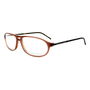 Monture de Lunettes Homme Porsche P8138-B Marron Noir ø 58 mm