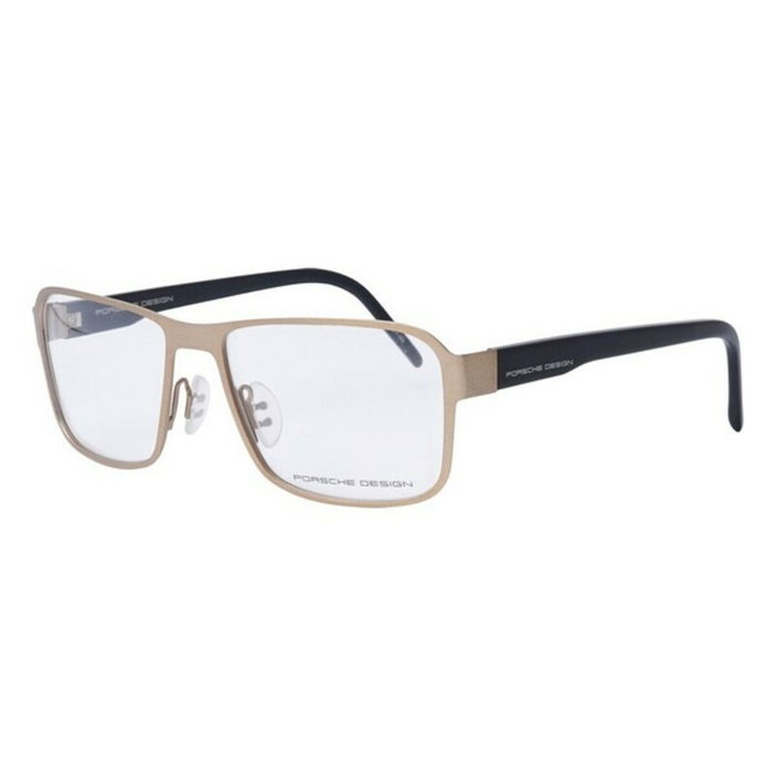 Monture de Lunettes Homme Porsche P8290-D Noir Doré ø 56 mm Monture de Lunettes Homme Porsche P8290-D Noir Doré ø 56 mm