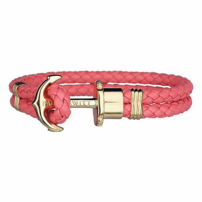 Paul Hewitt Bracelet PH-PH-L-G-CB Rose en Cuir et Acier inoxydable