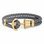 Paul Hewitt Bracelet Femme et Unisexe Gris et Doré