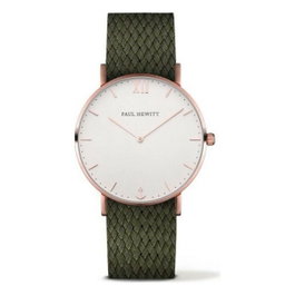 Paul Hewitt PH-SA-R-ST-W-20M montre unisexe rose et vert