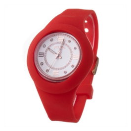 Folli Follie WF13P020ZSR avec bracelet rouge et deux bracelets interchangeables