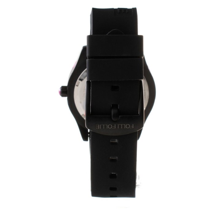 Folli Follie WF13Y028ZPP - Montre analogique femme rose et noir