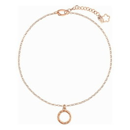 Folli Follie Collier en acier inoxydable Rose 30cm