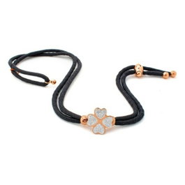 Folli Follie Collier en Argent de loi Rose 50cm
