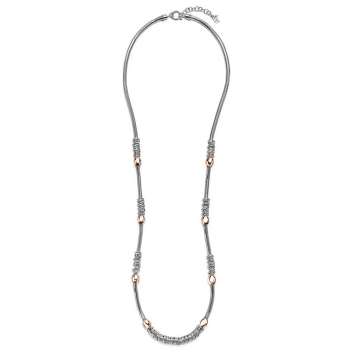 Folli Follie Collier en Argent de loi 55 cm Argenté Folli Follie Collier en Argent de loi 55 cm Argenté