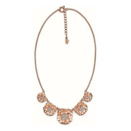 Folli Follie Collier en Acier Rose 45cm