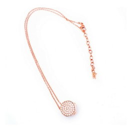 Folli Follie Collier 3N17T021RWC Rose en plaqué argent
