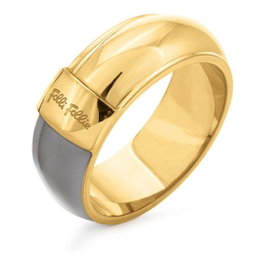 Folli Follie 1R18T001YA-52 Anneau Doré Taille 52