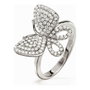 Folli Follie Anneau en Argent de Loi Taille 52 Argenté