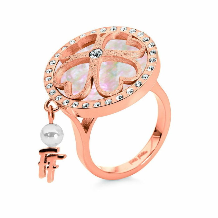 Folli Follie Anneau 3R2T013RIC-52 Rose Taille 52 Folli Follie Anneau 3R2T013RIC-52 Rose Taille 52