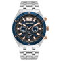 Police PL15995JSTBL61M avec cadran bleu