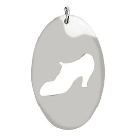 Folli Follie Pendentif en Acier Inoxydable Gris 8cm