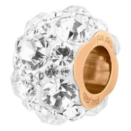 Folli Follie Pendentif 3P13T018RC Rose en Acier Inoxydable