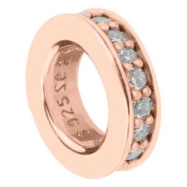 Folli Follie 3P9S132RC Bijou Abalorio Argent et Rose