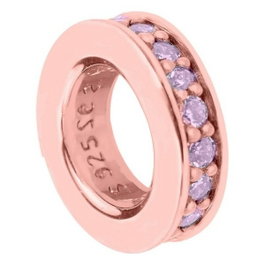 Folli Follie Bijou 3P9S132RV en Argent Massif Rose