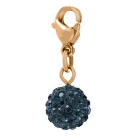 Folli Follie Bijou Abalorio Bleu Argent Massif 3POTO26RU