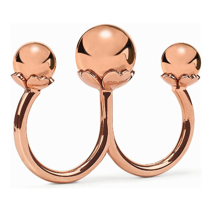 Folli Follie Bague en acier inoxydable Rose Taille 52 Folli Follie Bague en acier inoxydable Rose Taille 52