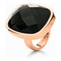 Folli Follie Bague en Acier Inoxydable Rose Taille 52