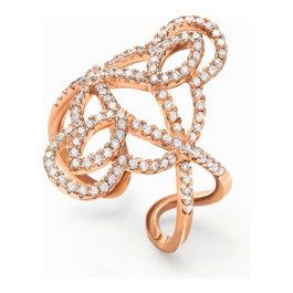 Folli Follie 3R15S077RC-54 Anneau Rose Taille 54