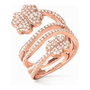 Folli Follie Anneau Rose Taille 52 en Acier Inoxydable