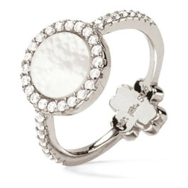 Folli Follie Bague en Argent de Loi Taille 54 Argentée