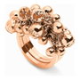 Folli Follie Anneau en acier inoxydable Rose taille 52