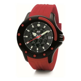 Folli Follie WF1Y002ZDR - Montre femme rouge et noire