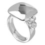 Folli Follie Bague en Acier Inoxydable Argentée Taille 56