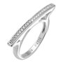 Folli Follie Anneau en Argent massif Taille 56 Gris