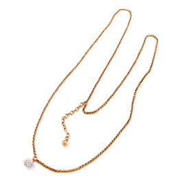 Folli Follie Collier en Argent Rose 25 cm