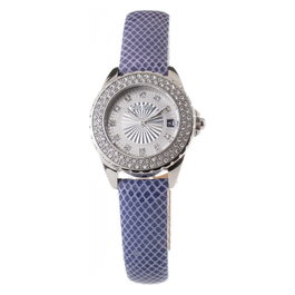Folli Follie WF1A060STSADF avec bracelet en cuir bleu