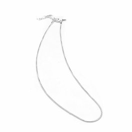 Folli Follie Collier en Acier Inoxydable Plateado 40cm