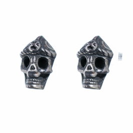 Folli Follie Boucles d'oreilles en argent massif marron 15mm